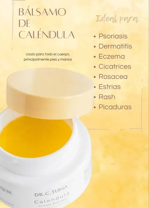 Bálsamo de Caléndula Dr. C. Tuna - Tratamiento para pieles sensibles